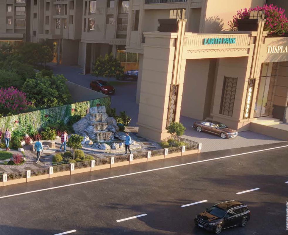 Aastha Earth Park Entrance View