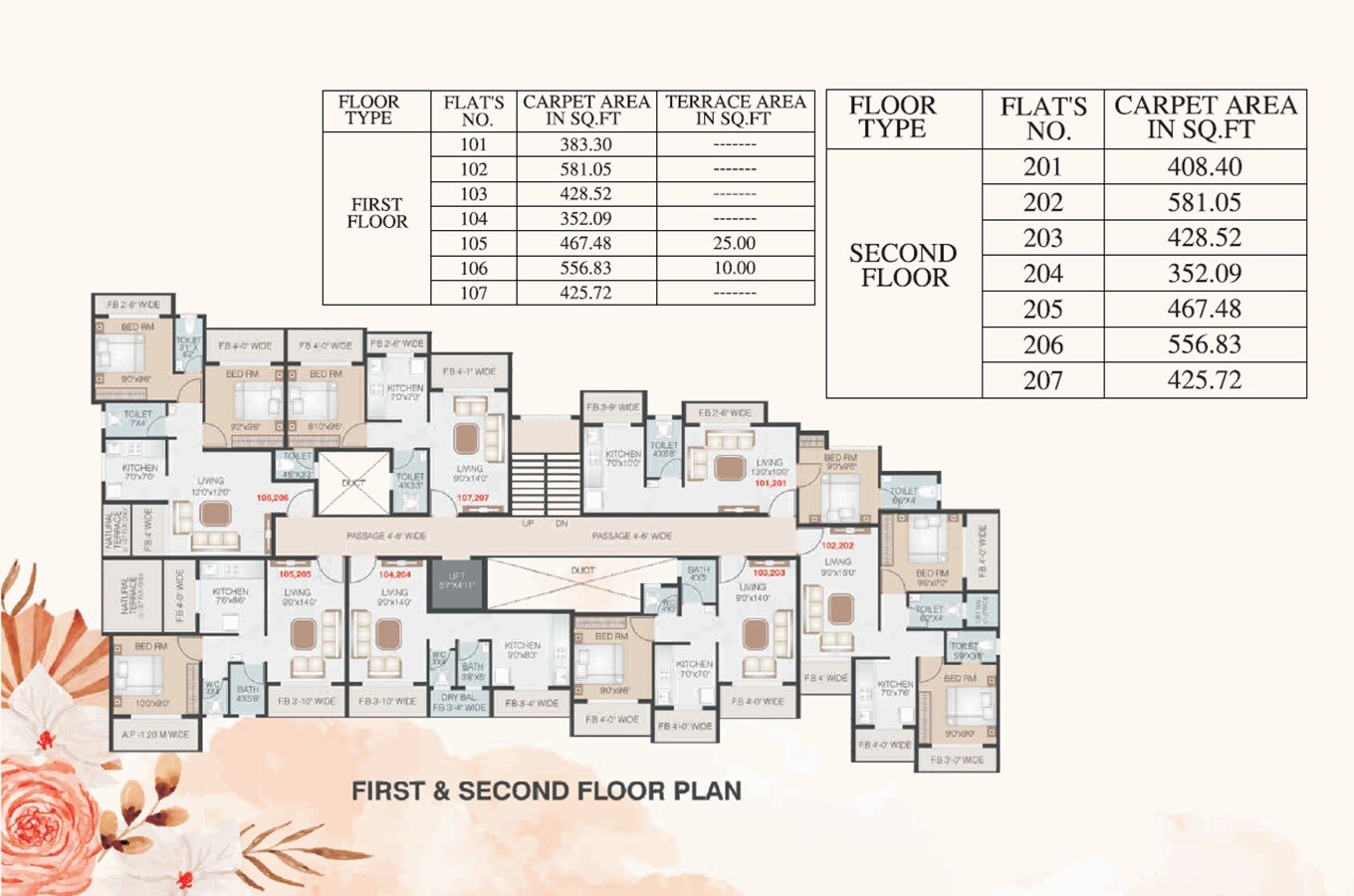 Abhishek Shrihari Chandan Apartments Floor Plans