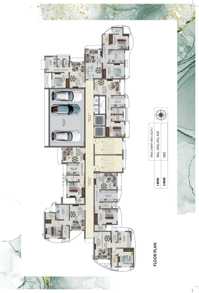 Abode Navrang Heights Floor Plans