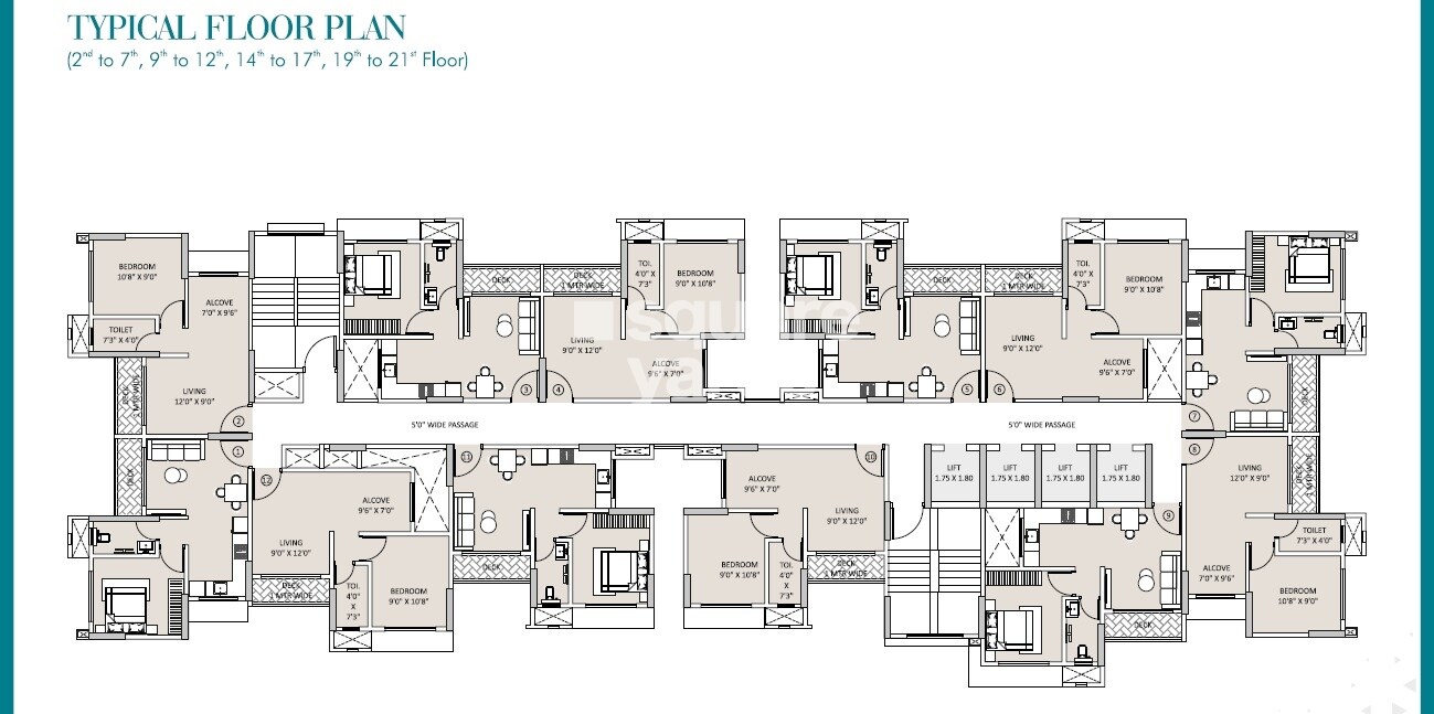 Ace Enclave Floor Plans