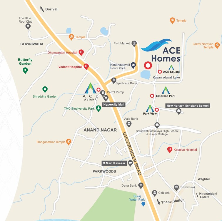 ACE Homes Location Image