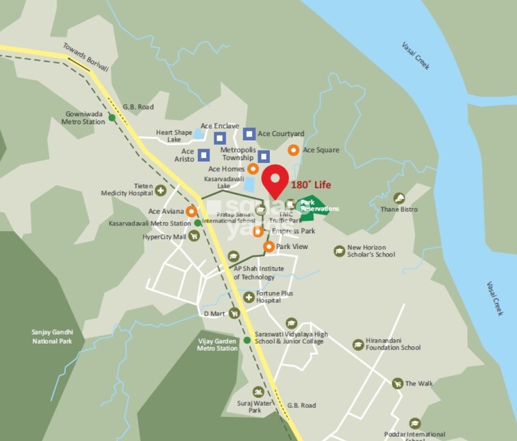 Ace Parkside Location Image