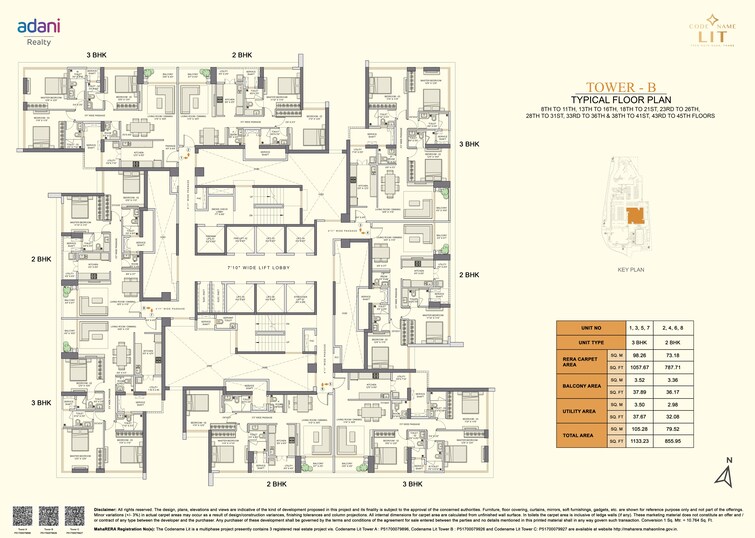 Adani Codename LIT Floor Plans 1