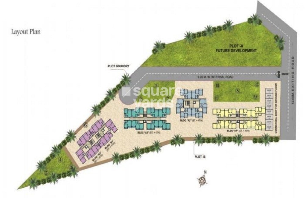 Adinath Manas Hills Master Plan Image