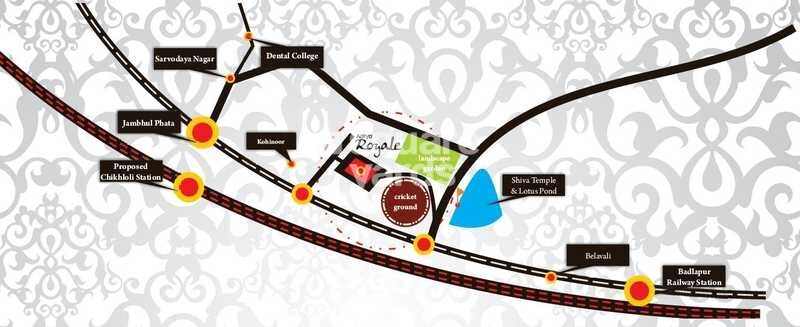 Aditya Royale Location Image