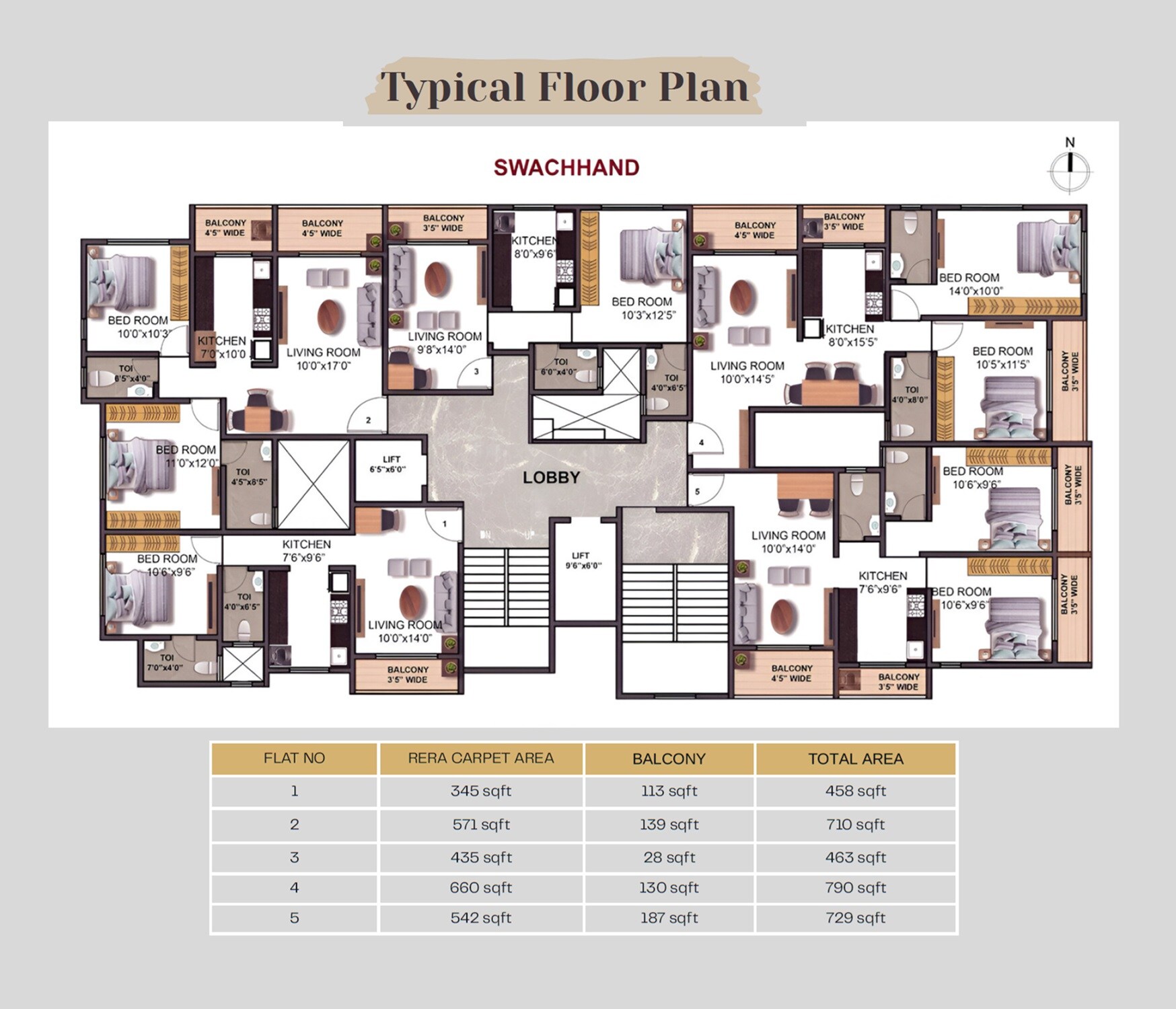Aditya Swachhand CHS Floor Plans