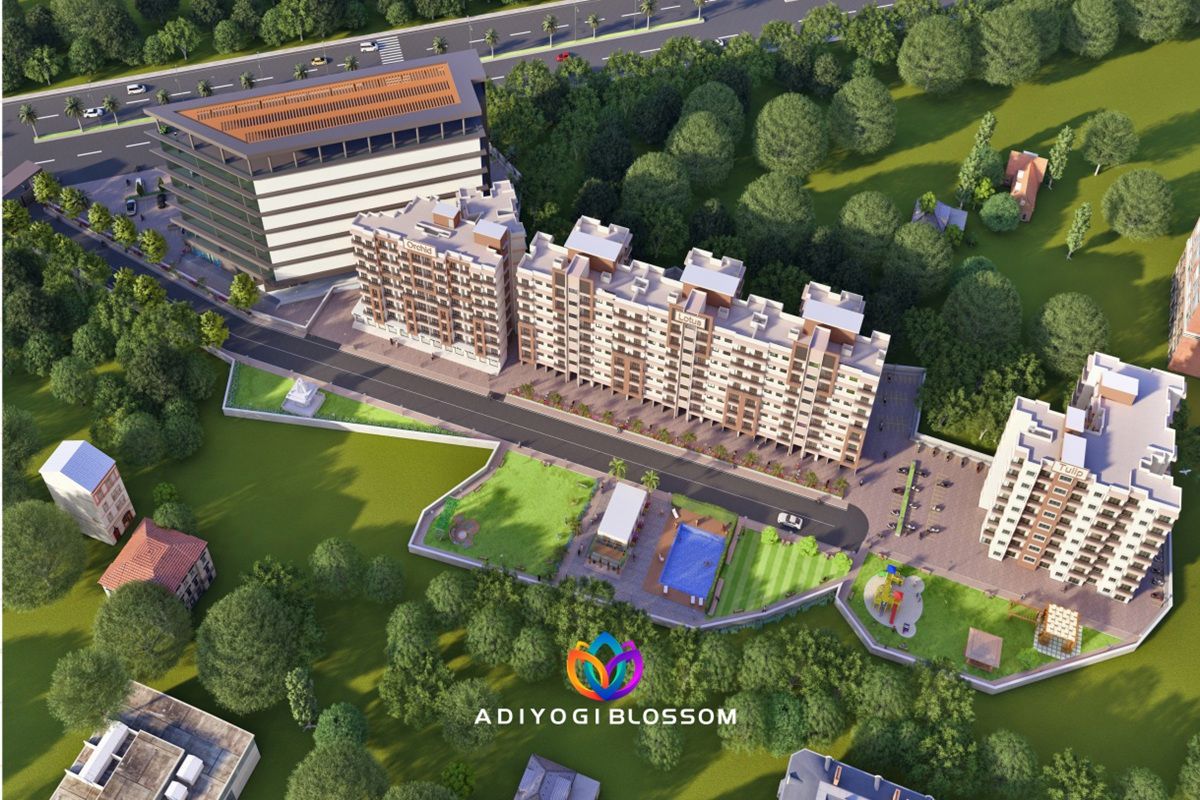 Adiyogi Blossom Tower View