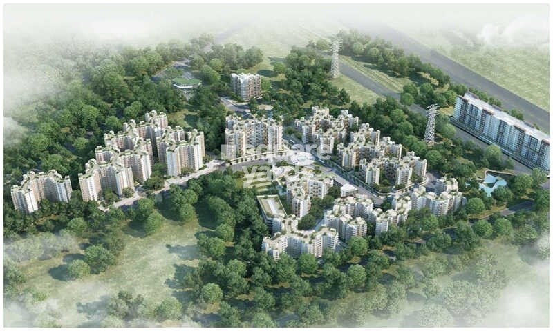 Ahuja-Prasadam-Phase-3_a cityscape of a city with buildings and trees
