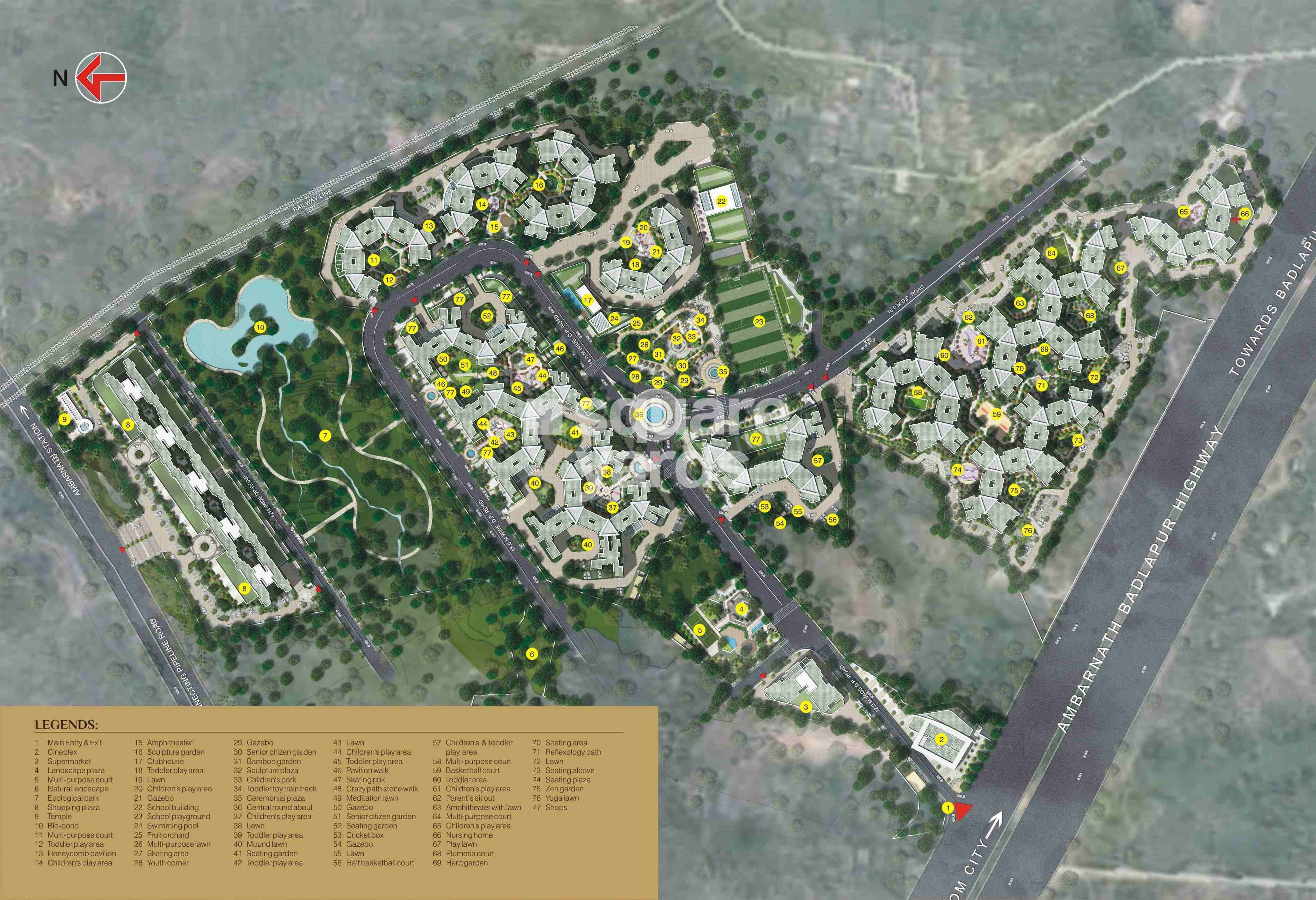 Ahuja Prasadam Phase II Master Plan 1