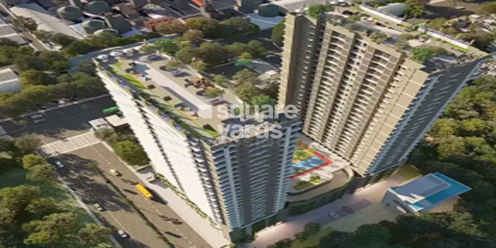 Ajmera Ivy & Iris residential project in Kalyan West