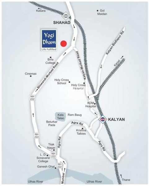 Ajmera Opal Location Image