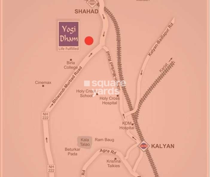 Ajmera Yogi Dham Phase I Location Image