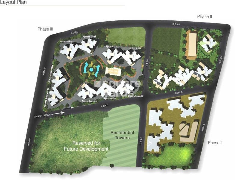 Ajmera Yogidham Ruby Master Plan 1