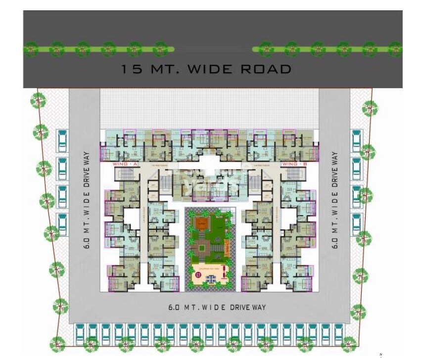 Akshar Atmiya Heights Floor Plans