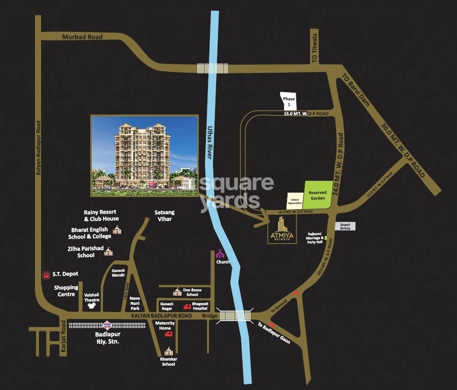 Akshar Atmiya Heights Location Image