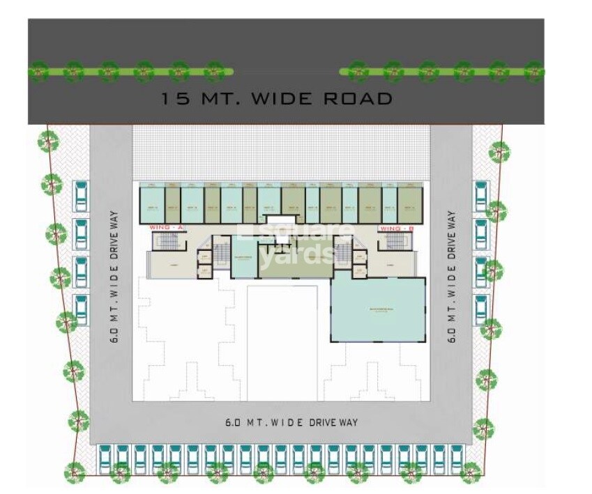 Akshar Atmiya Heights Master Plan Image