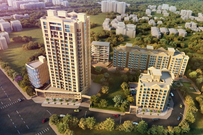 AL Mantasha The Heavens Palace Phase II Tower View