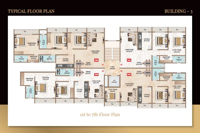 AL Mantasha The Heavens Palace Phase III Floor Plans