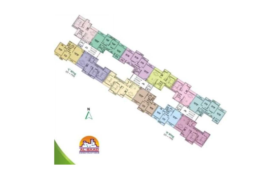 Al Saad Hira Residency Floor Plans