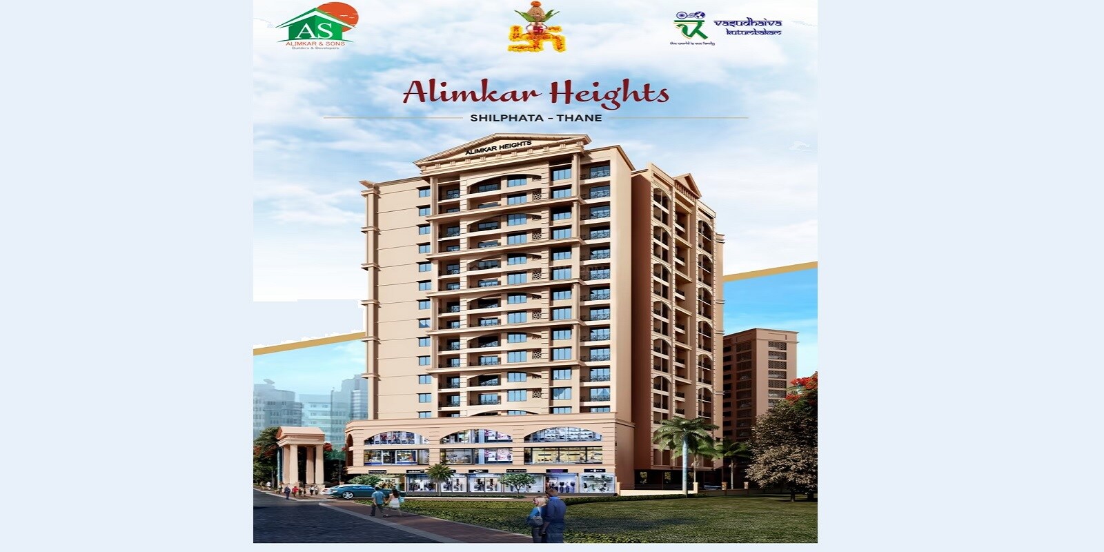 Alimkar Heights residential project in Shilphata