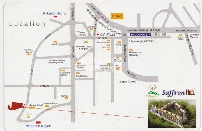 Alpha Saffron Hill Location Image