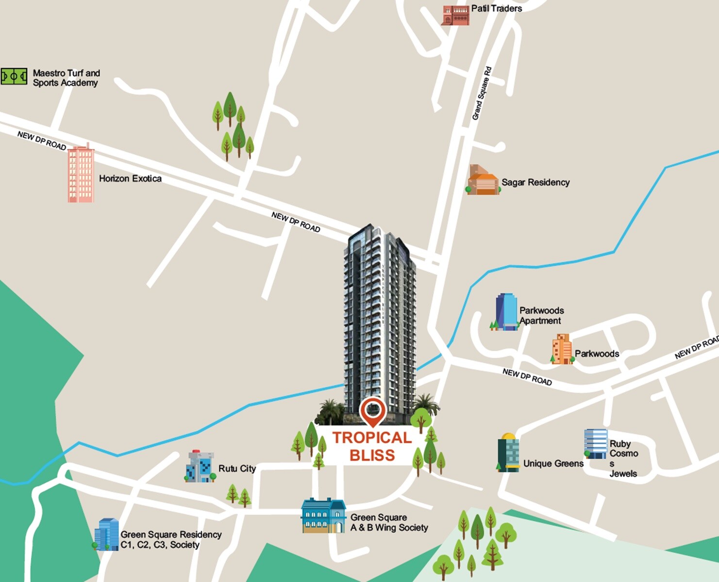 Amaatra Tropical Bliss Location Image