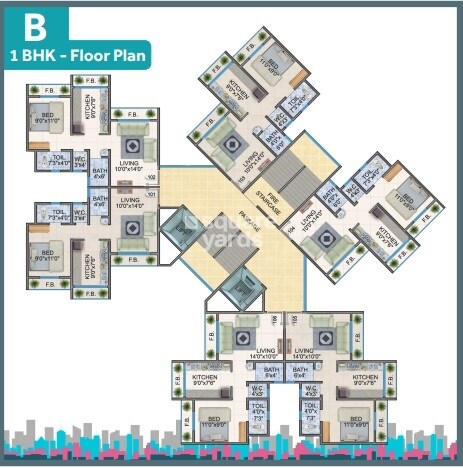 Amakin Mohammadiya Complex Floor Plans
