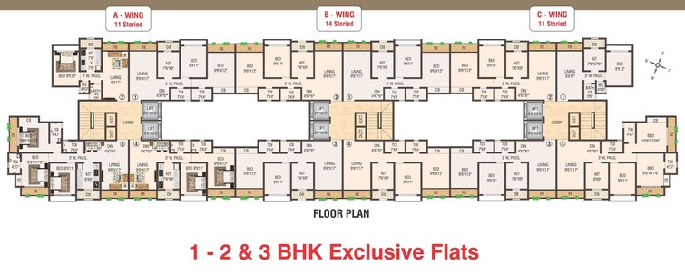 Amisha Empire Floor Plans