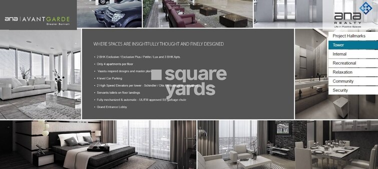 ANA Avant Garde Apartment Interiors