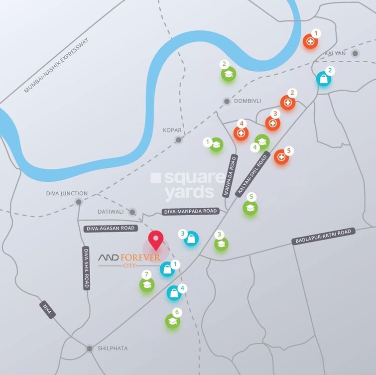 Anantnath And Forever City Location Image