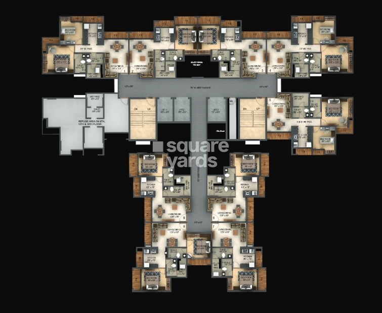 Anantnath And Forever City Floor Plans