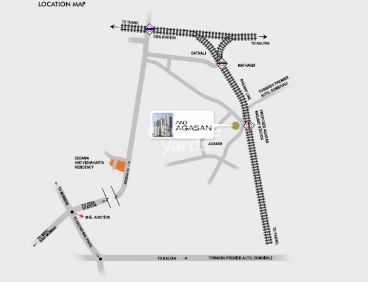 Anantnath And Agasan Location Image