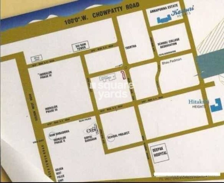 Annapurna Kasturi Heights Location Image