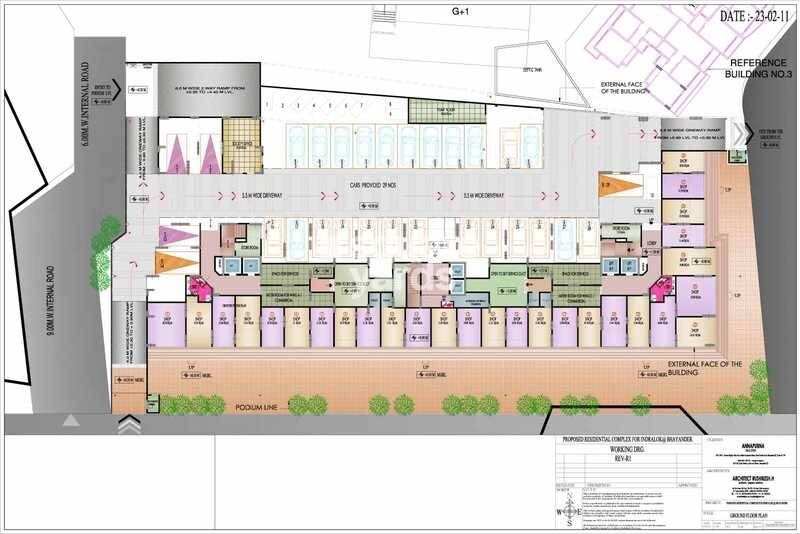 Annapurna Kasturi Heights Master Plan Image
