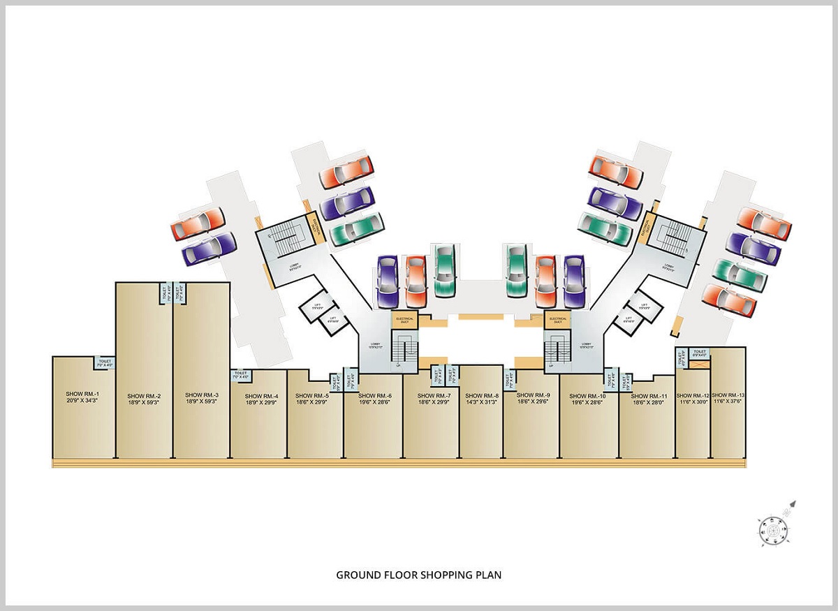 Arihant Aarohi Phase 1 Floor Plans