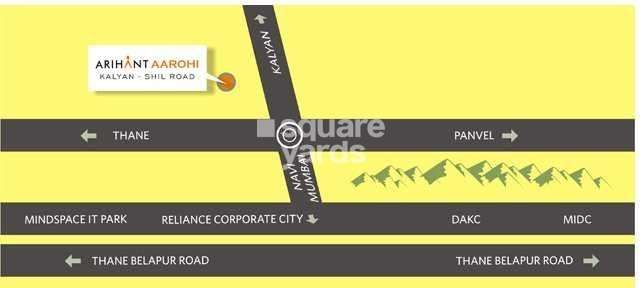 arihant aarohi phase 1 project location image1