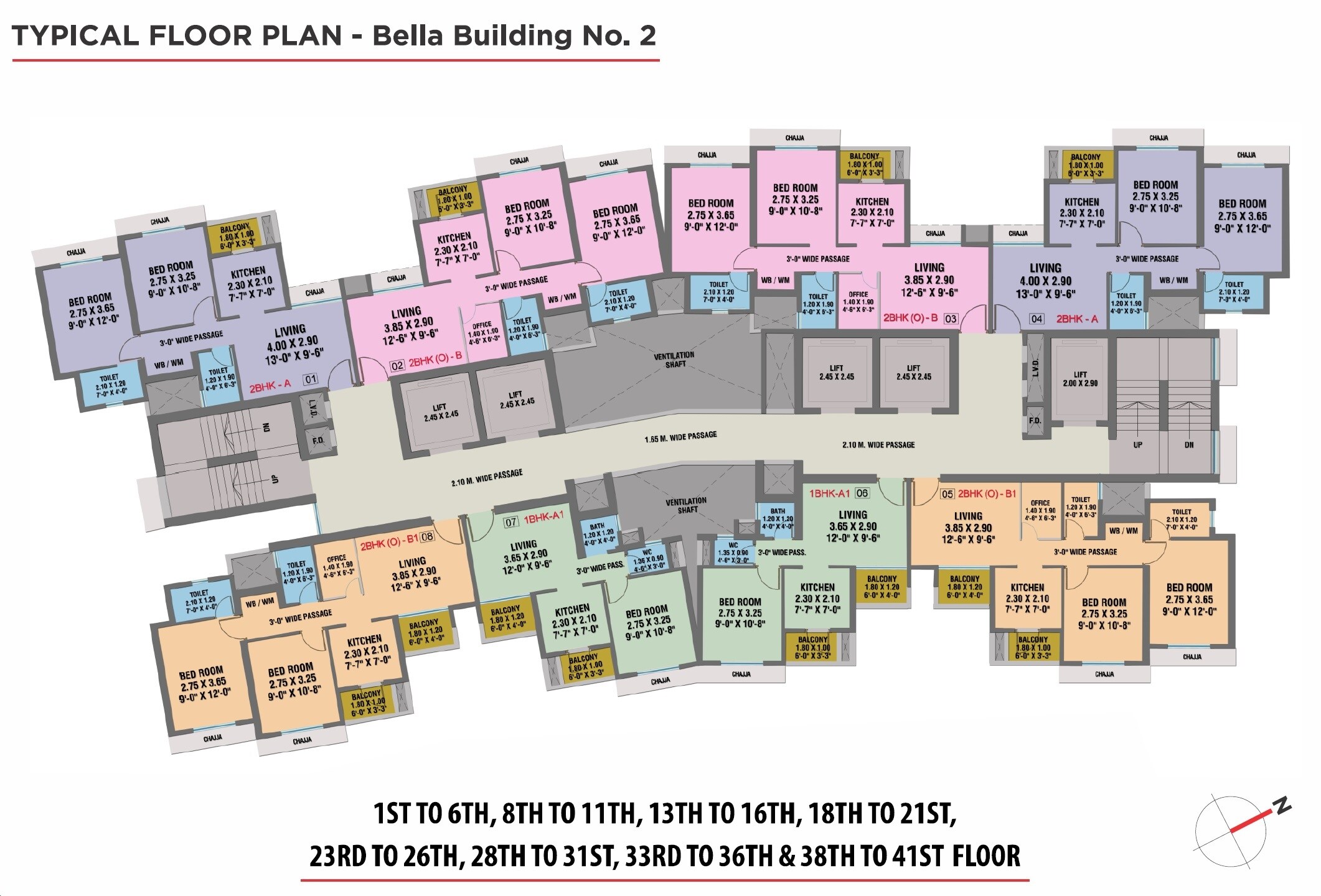 Arihant Avanti Floor Plans 1