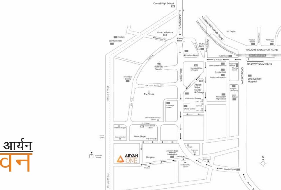 Aryan One Wing G And H Location Image