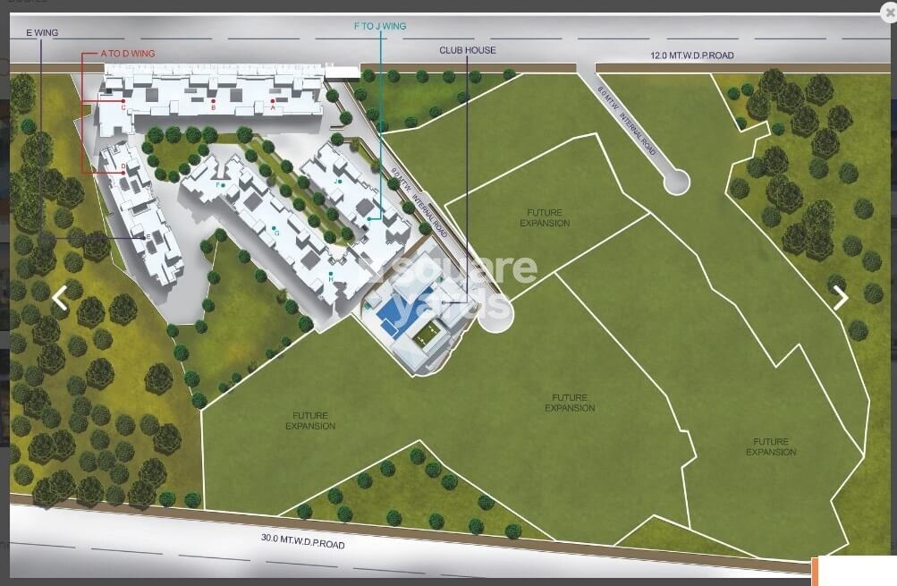 Aryan One Wing G And H Master Plan Image