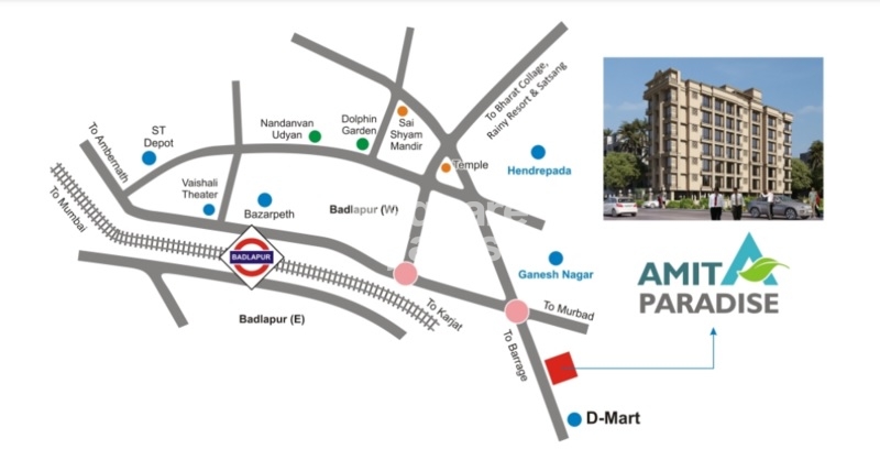 ASD Amit Paradise Location Image