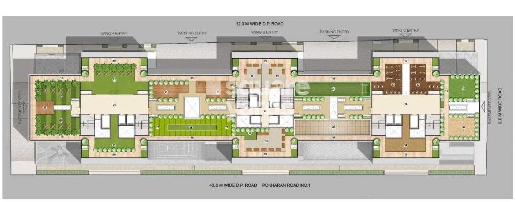 Ashar Metro Towers Master Plan 1