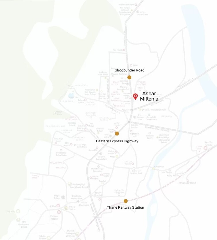 Ashar Millennia Location Image