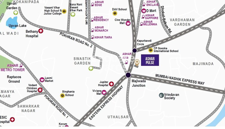 Ashar Pulse Location Image