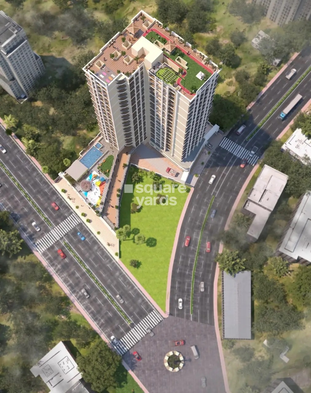 Ashtavinayak Vaishnavi Pride Tower View