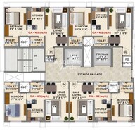 Ashwamedh Blue Berry Floor Plans