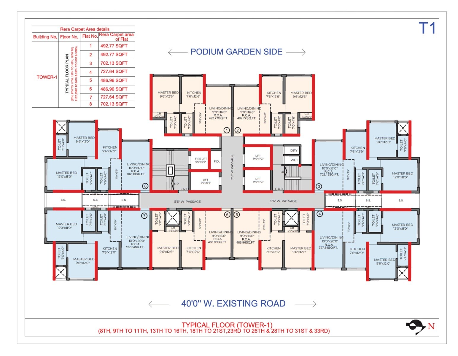 Asmita Grand Maison Floor Plans