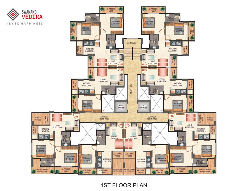 Atharv Swanand Vedika Floor Plans