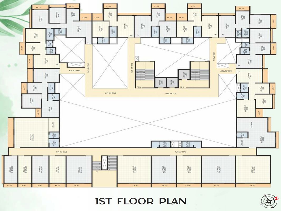 Atree Tulsi Van Floor Plans