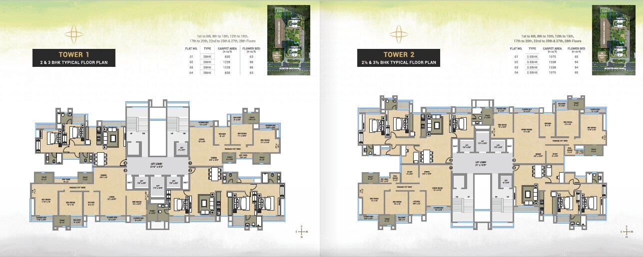 Auralis The Twins Floor Plans 2