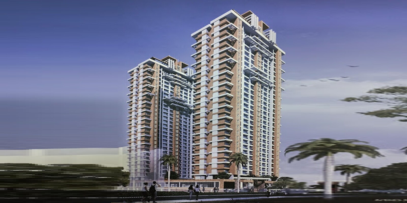 Auralis The Twins Louis Wadi, Thane Price List, Floor Plan